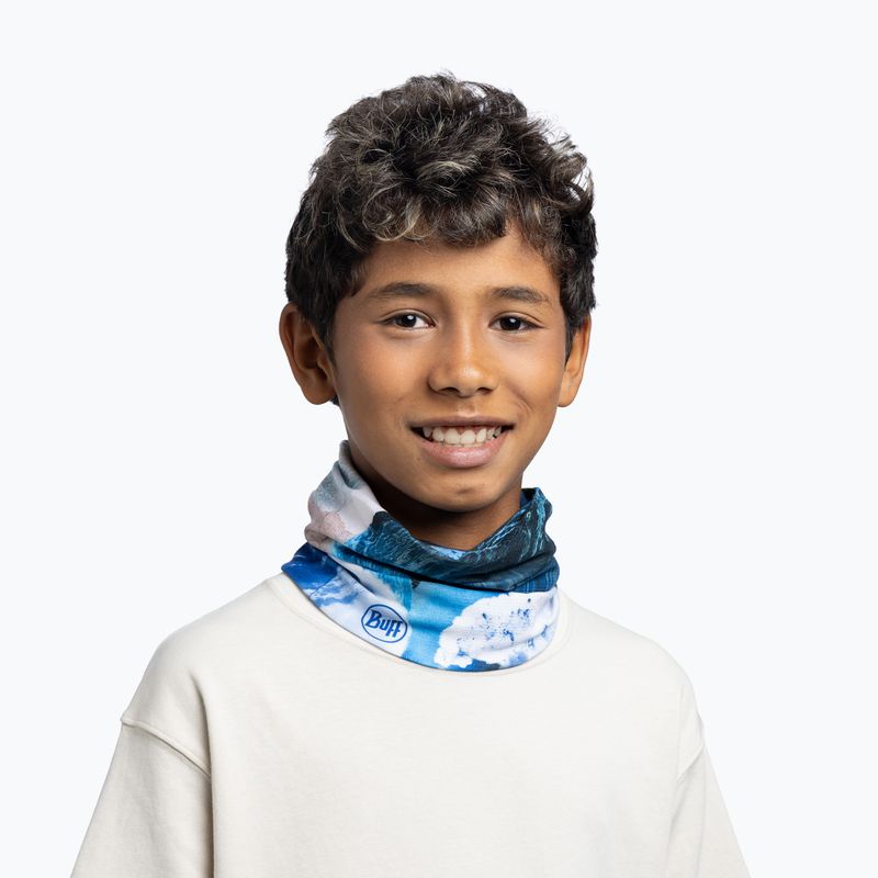 Fascia multifunzione BUFF Coolnet UV turbo blue 3