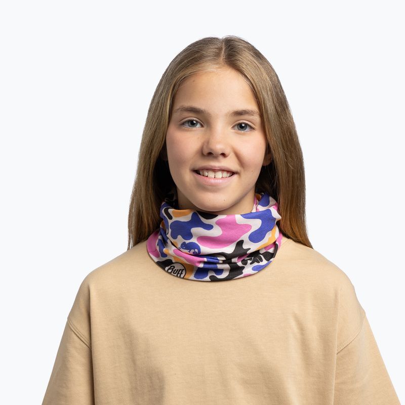 Fascia multifunzione BUFF Coolnet UV flawas pink 3