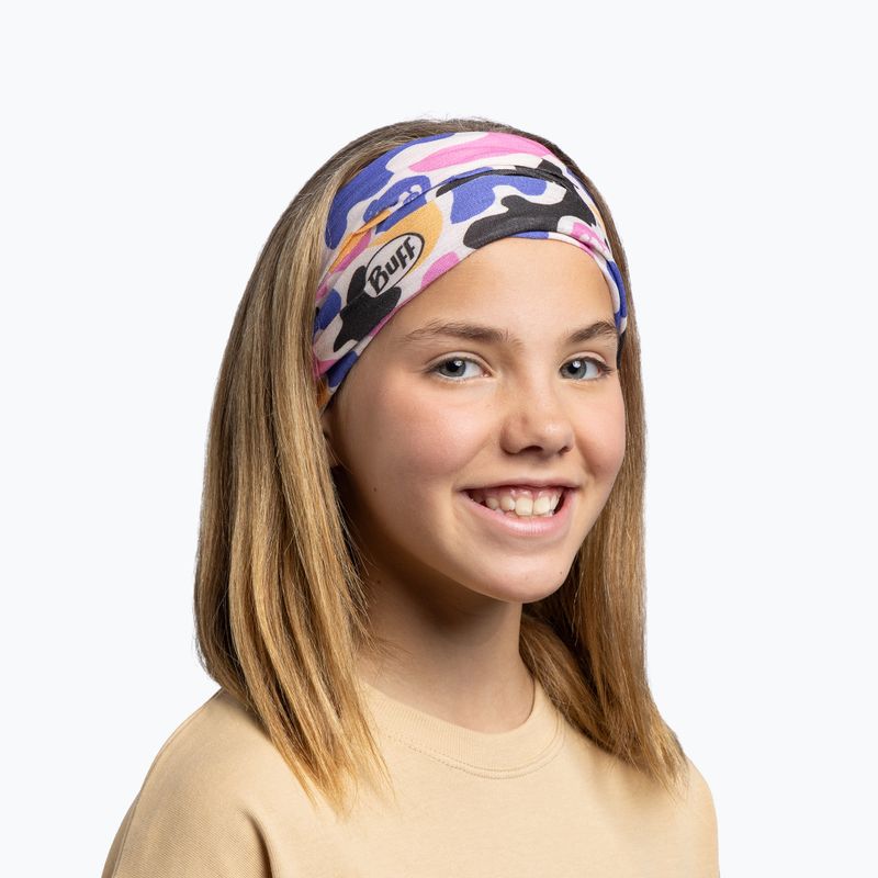 Fascia multifunzione BUFF Coolnet UV flawas pink 4