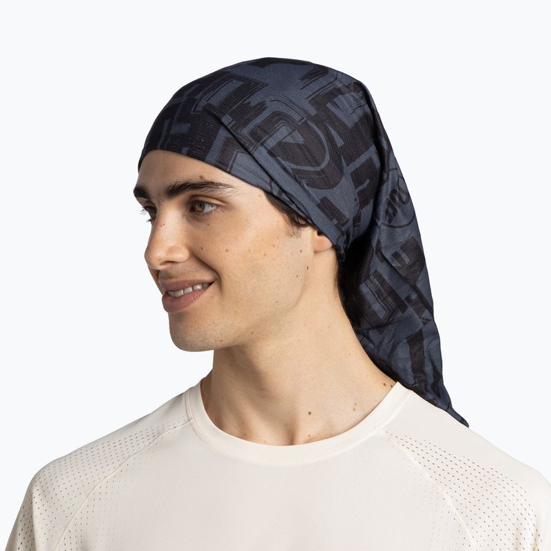 Fascia multifunzione BUFF Coolnet UV losne graphite 4