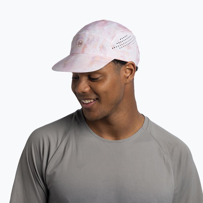 Cappellino con visiera BUFF CoolNet UV Pack Speed orisa azalea 7