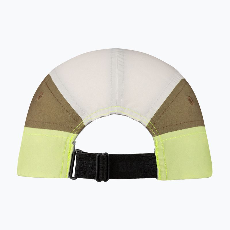 Cappellino con visiera BUFF 5 Panel Go domus lemon 2