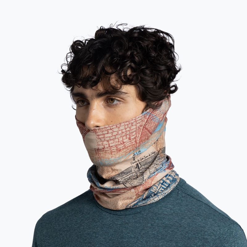 Fascia multifunzione BUFF Coolnet UV camino bridges cloud 4