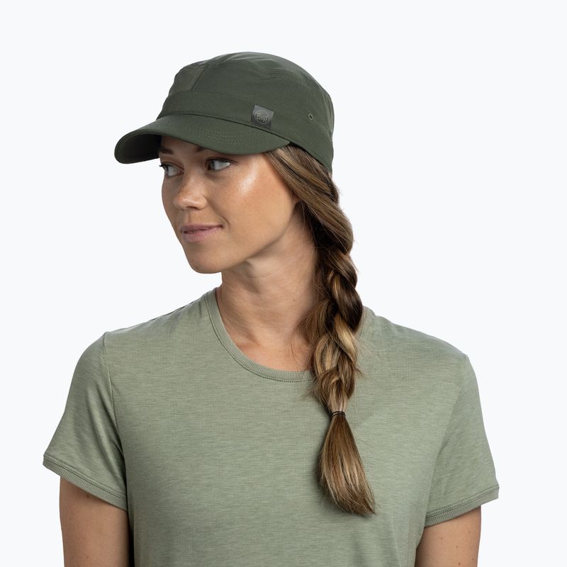 Cappellino con visiera BUFF Military solid khaki 3