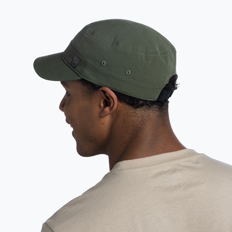 Cappellino con visiera BUFF Military solid khaki 7