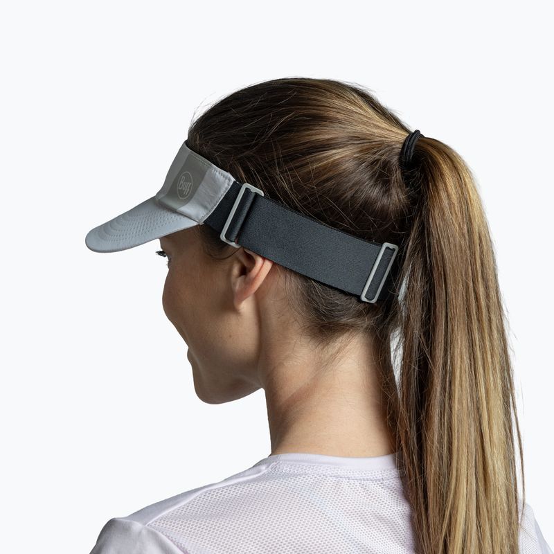 Visiera da corsa BUFF Speed solid white 4