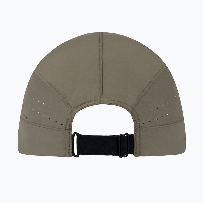 Cappellino con visiera BUFF Speed solid tundra khaki 2
