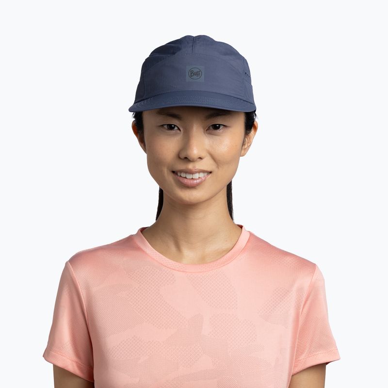 Cappellino con visiera BUFF Speed solid solid ash 3