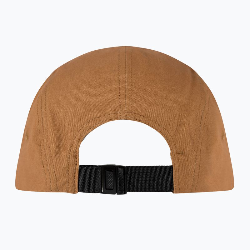 Cappellino con visiera BUFF 5 Venture panel solid camel 2