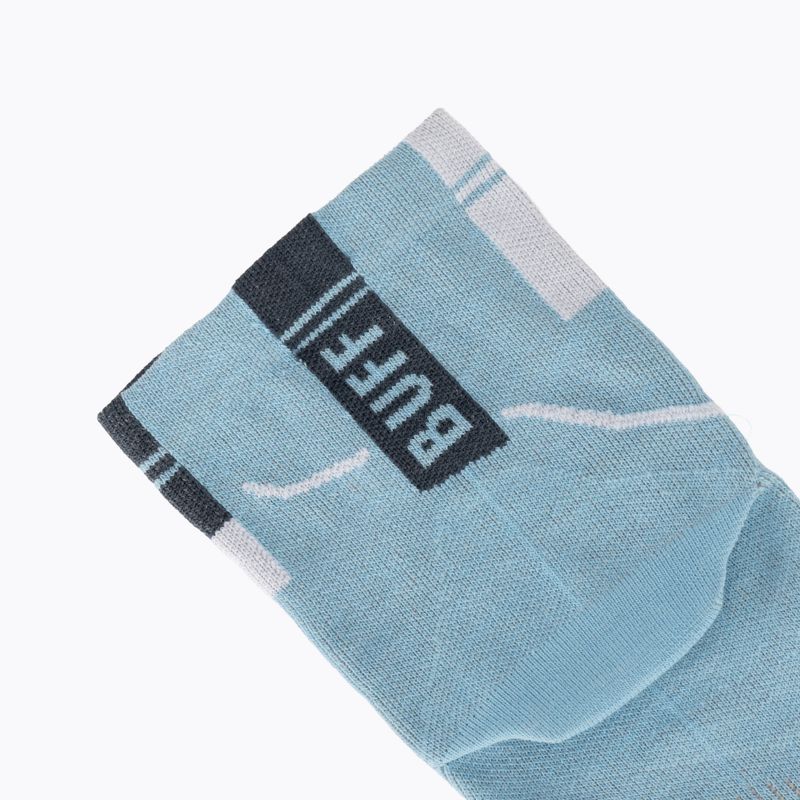 Calzini BUFF CoolNet Quarter dusty blue 3