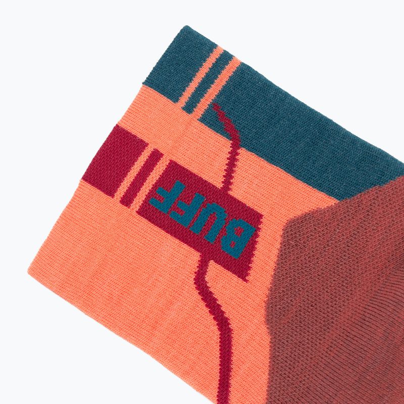 Calzini BUFF Merino Lightweight Quarter LWQ4 flamingo 3