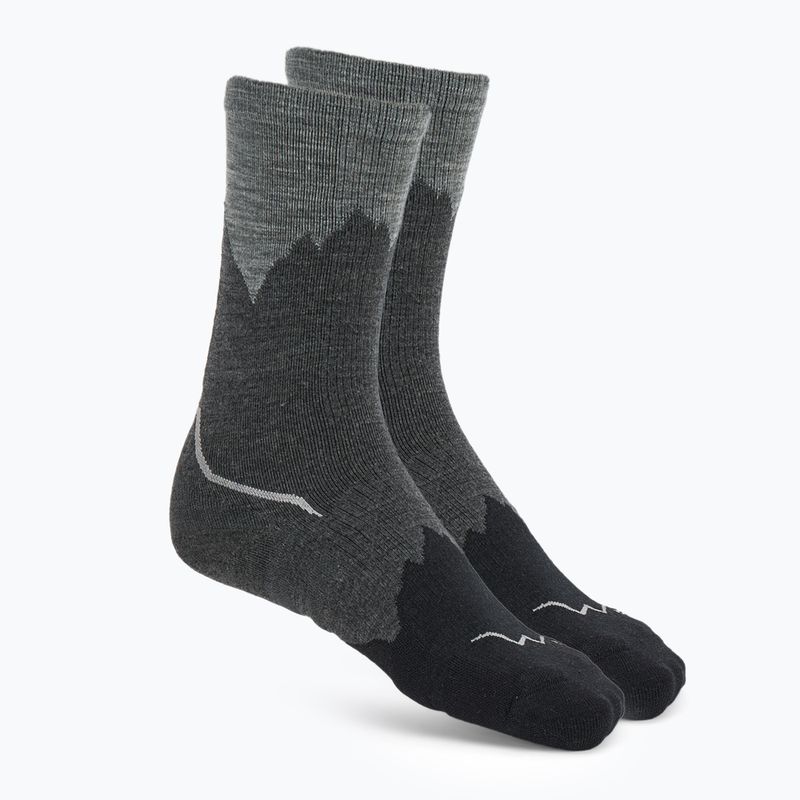 Calzini BUFF Merino Lightweight Crew LWC3 neri
