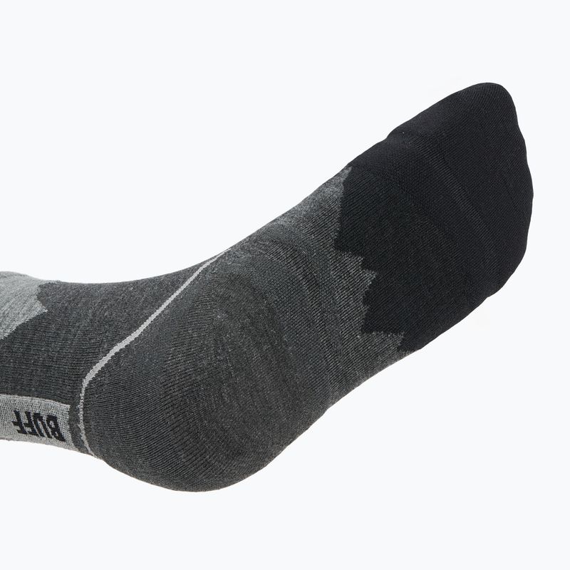 Calzini BUFF Merino Lightweight Crew LWC3 neri 4