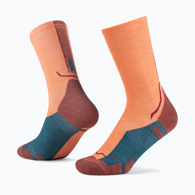 Calzini BUFF Merino Lightweight Crew LWC4 flamingo
