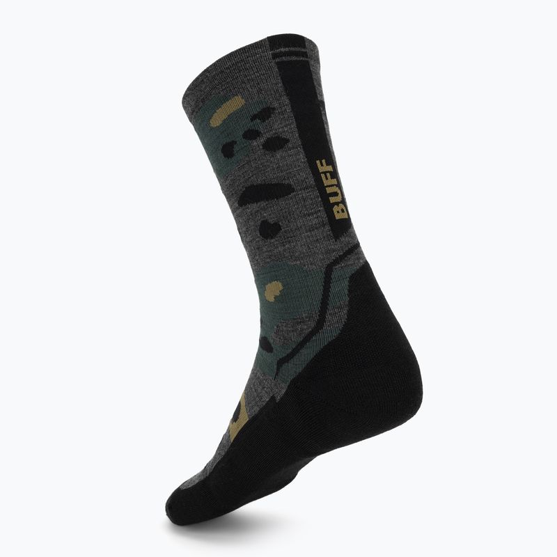 Calzini BUFF Merino Lightweight Crew LWC2 grey 2