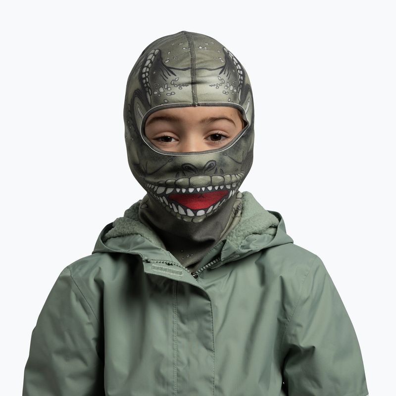 Passamontagna BUFF Polar dinochi beetle green 3