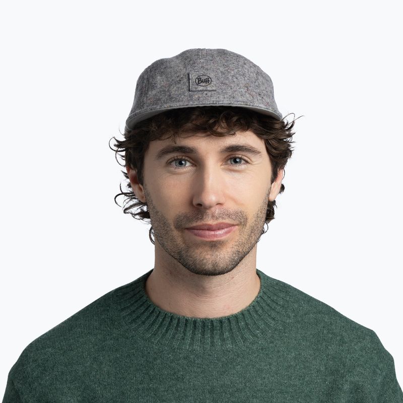Cappello invernale Buff Merino Upcycled thier grey heather 4
