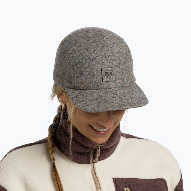 Cappello invernale Buff Merino Upcycled thier grey heather 5