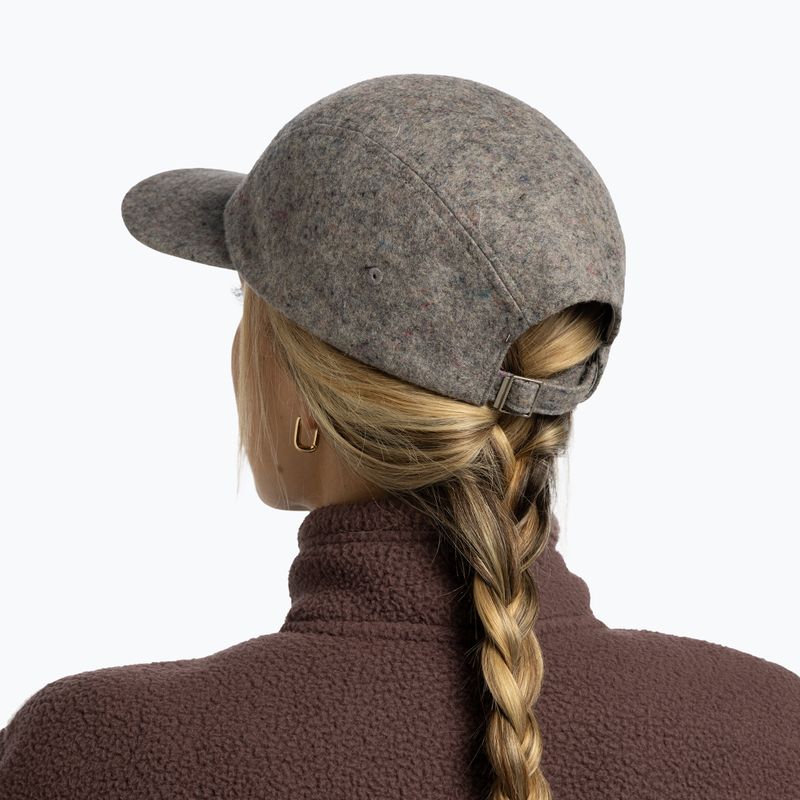 Cappello invernale Buff Merino Upcycled thier grey heather 7
