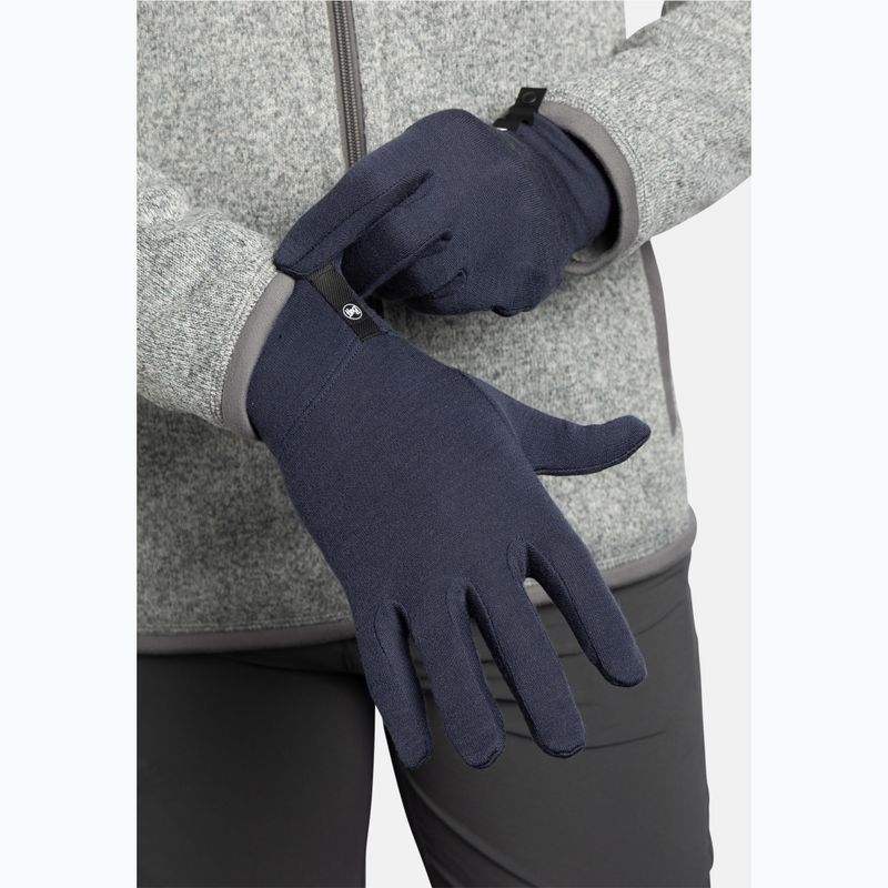 Guanti BUFF Merino Midweight night blue 4