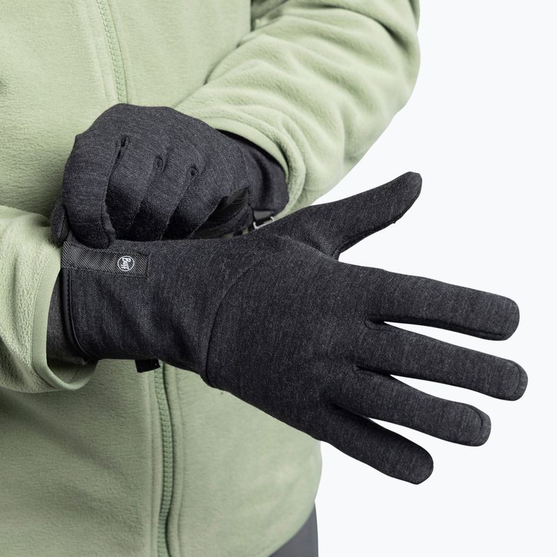 Guanti BUFF Merino Fleece black 4