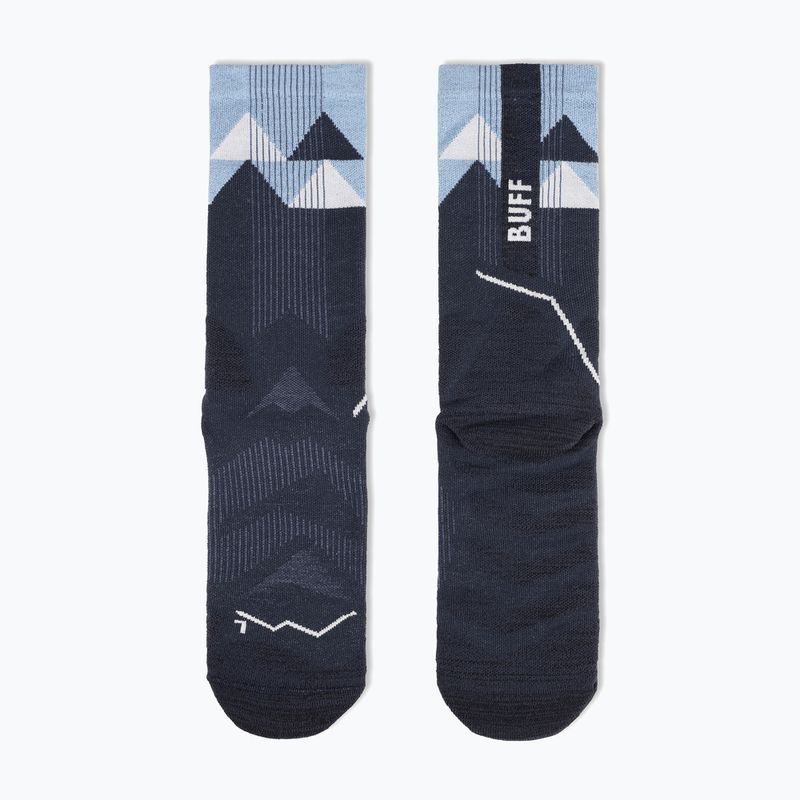 Calze BUFF Thermomet Crew night blue 3