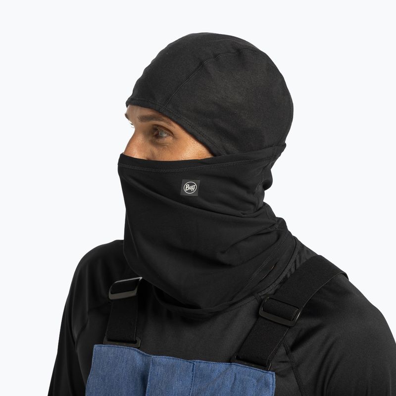 Passamontagna BUFF Tech Fleece Hinged black 3