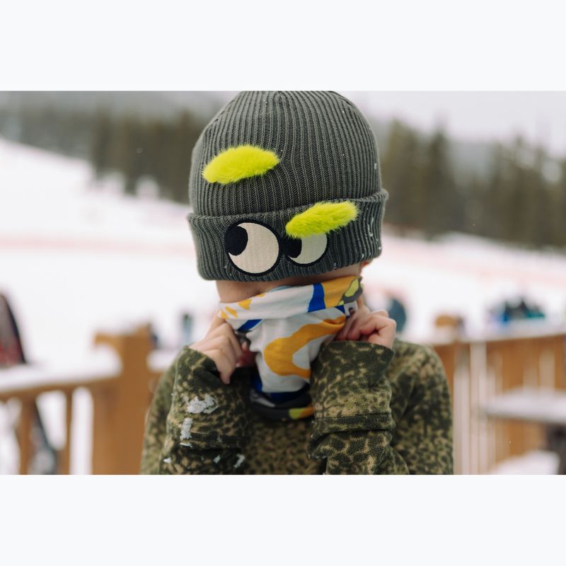 Berretto invernale da bambino Buff Knitted Fun green 6