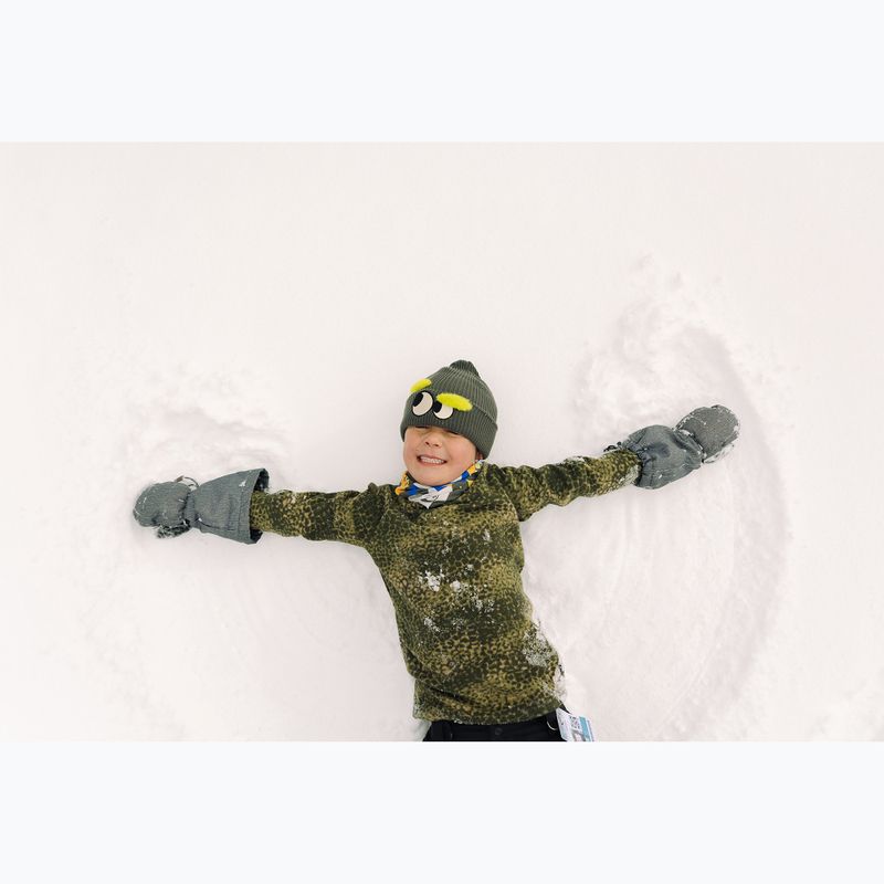 Berretto invernale da bambino Buff Knitted Fun green 7