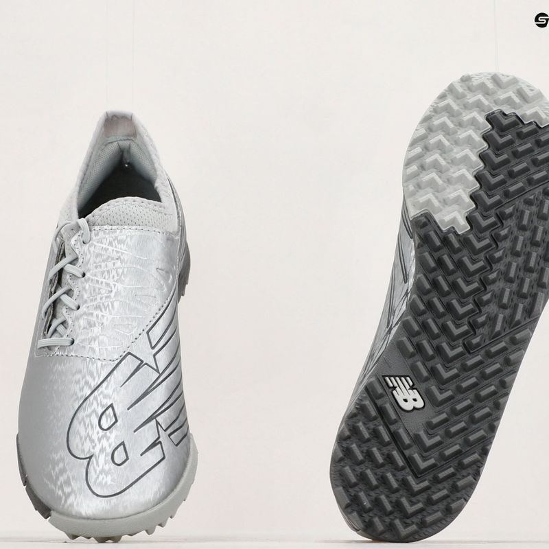 Scarpe da calcio per bambini New Balance Furon v7 Dispatch JNR TF argento 12