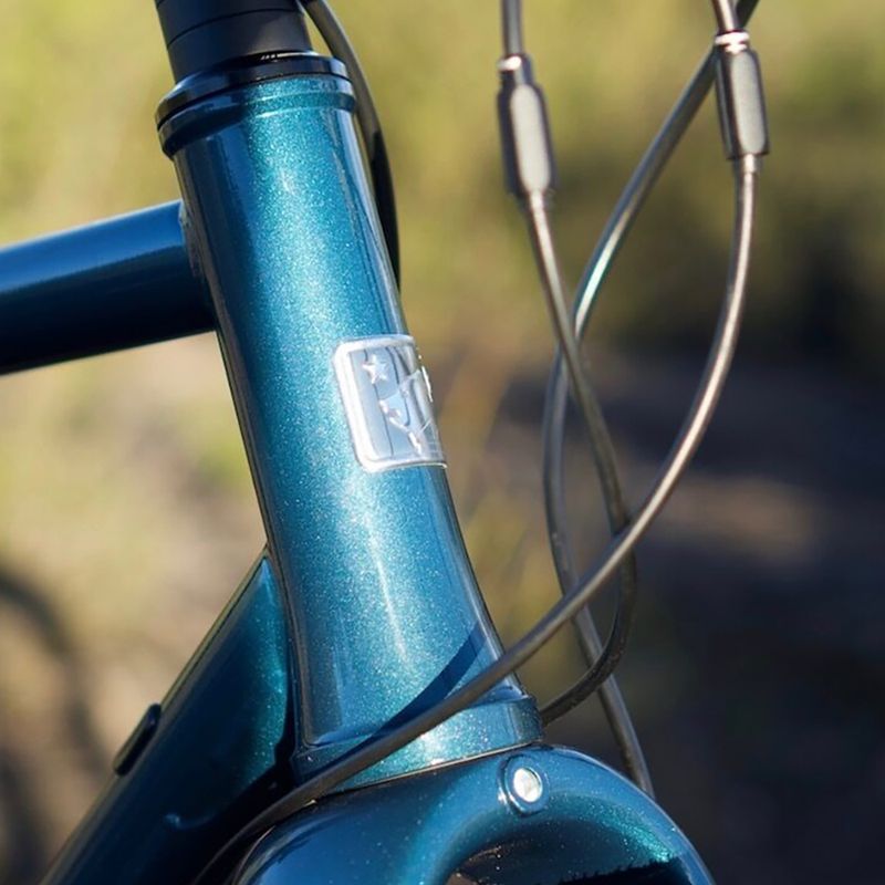 Marin Nicasio 2 satin blu/verde/arancio gravel bike 9