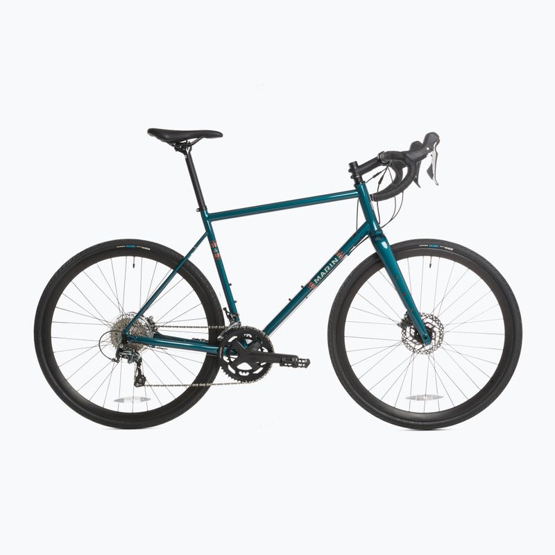 Marin Nicasio 2 satin blu/verde/arancio gravel bike