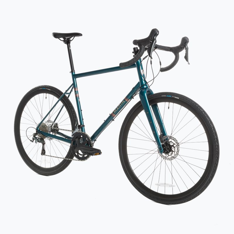Marin Nicasio 2 satin blu/verde/arancio gravel bike 2
