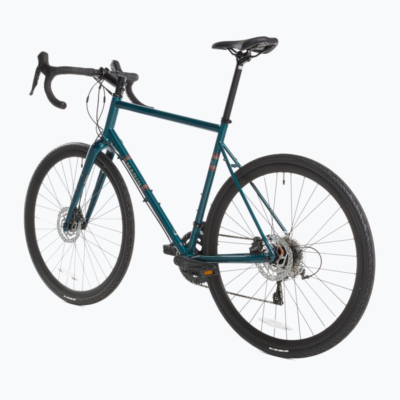 Marin Nicasio 2 satin blu/verde/arancio gravel bike 3