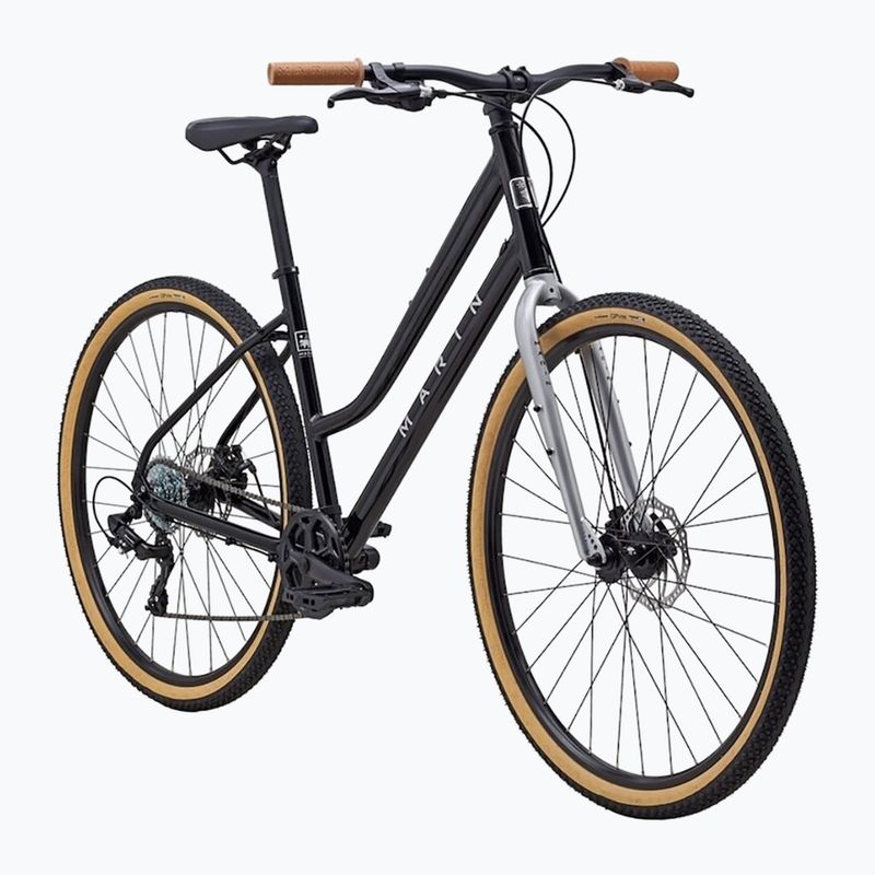 Marin Kentfield 1 ST bici da cross da donna 700C nero lucido/argento 2