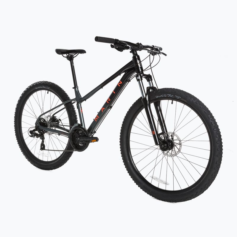 Marin Wildcat Trail 1 27,5 nero lucido/carbone/corallo mountain bike donna 2