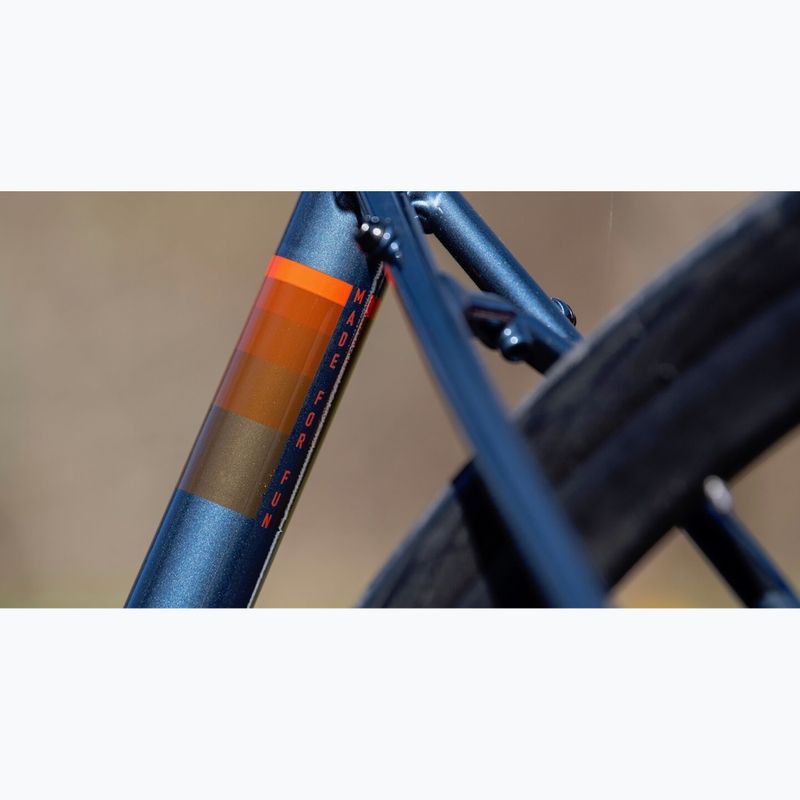 Marin Fairfax 3 bici da cross da uomo 700C blu scuro/arancio lucido 6