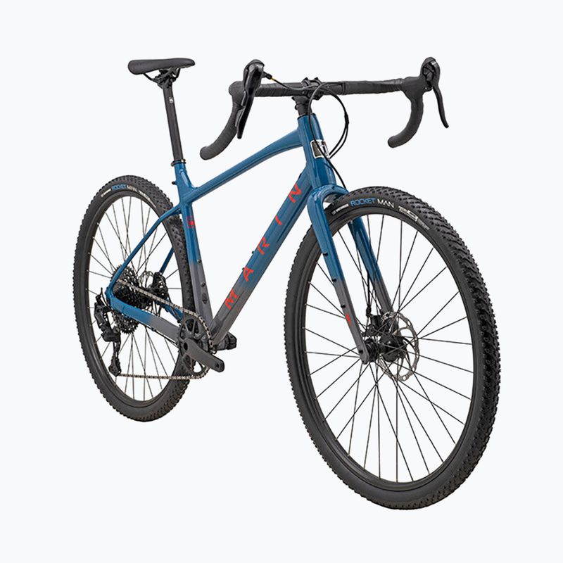 Marin Gestalt X10 700C blu/grigio bici da ghiaia 2