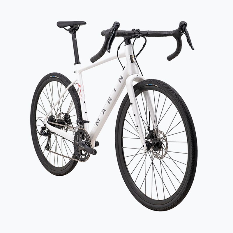Marin Gestalt 1 700C bianco/grigio lucido bici da corsa 2