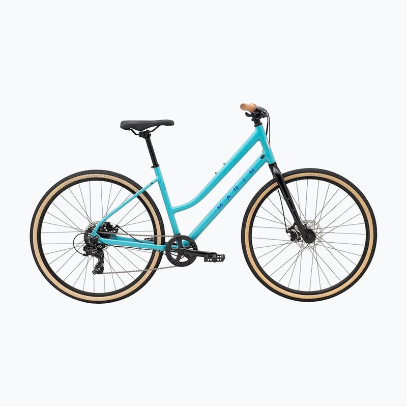 Marin Kentfield 1 ST bici da cross da donna 700C blu chiaro/nero lucido