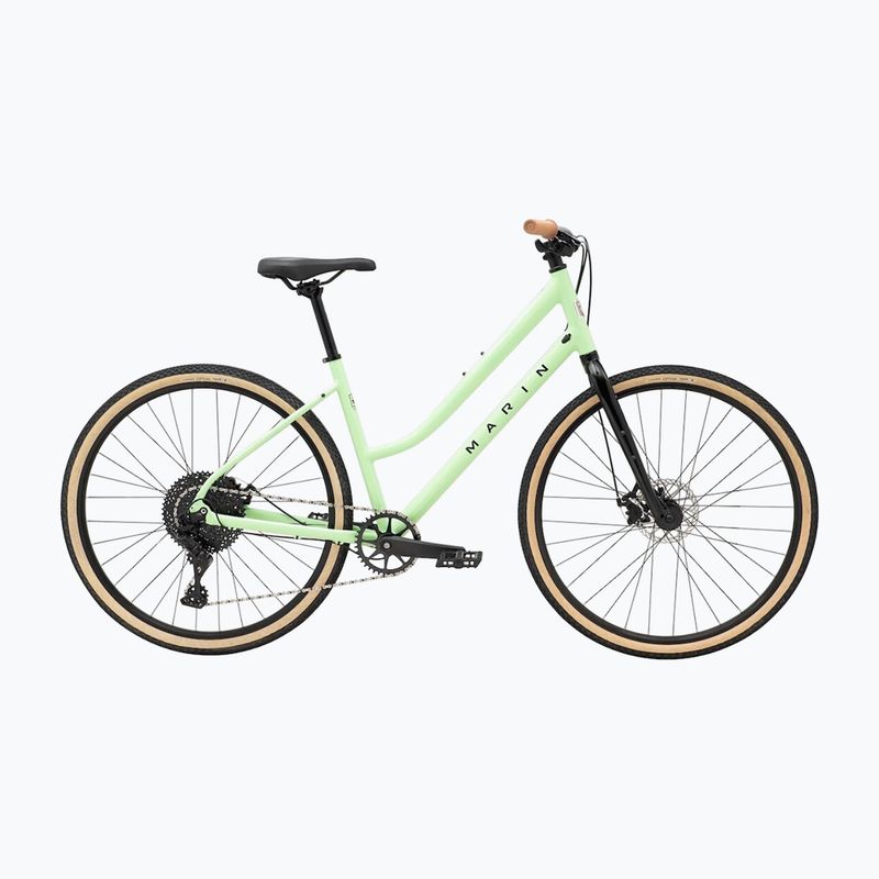 Marin Kentfield 2 ST donna cross 700C verde chiaro/nero lucido