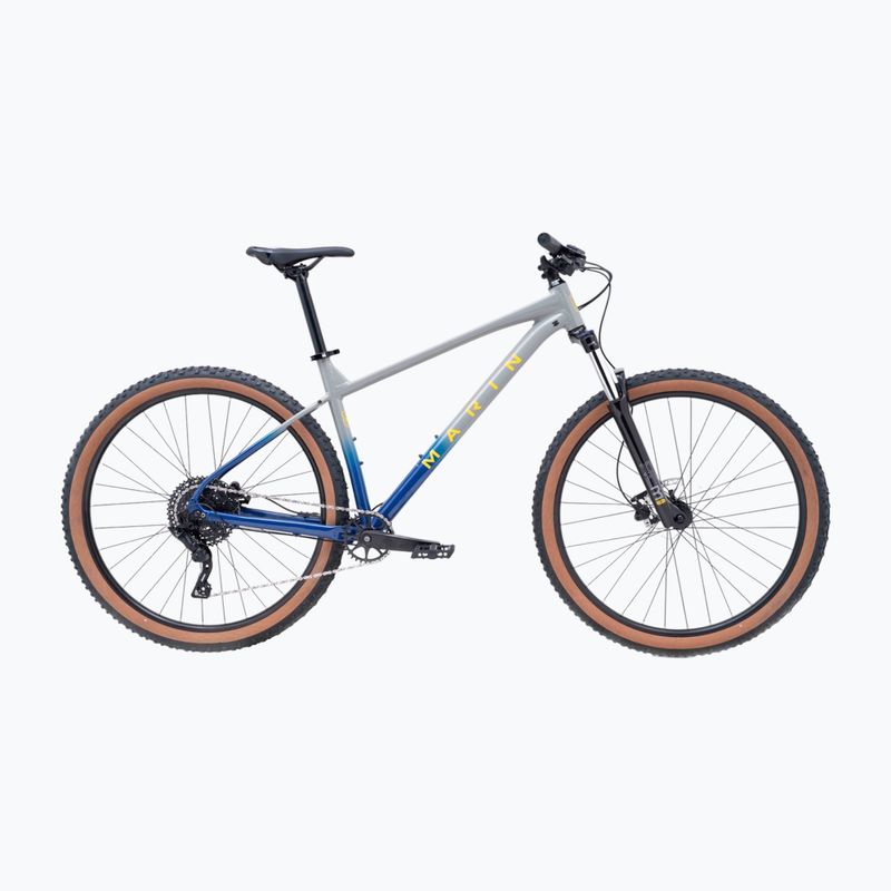 Marin Bobcat Trail 3 29 grigio/blu/giallo lucido mountain bike