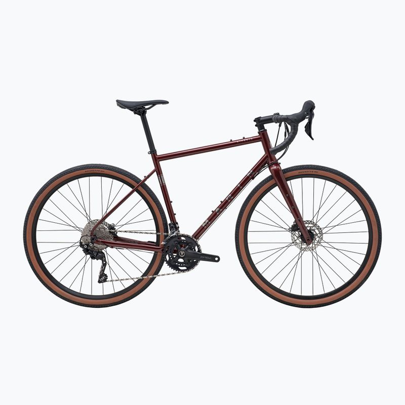 Marin Nicasio 2 700C rosso lucido/cromo bici da corsa