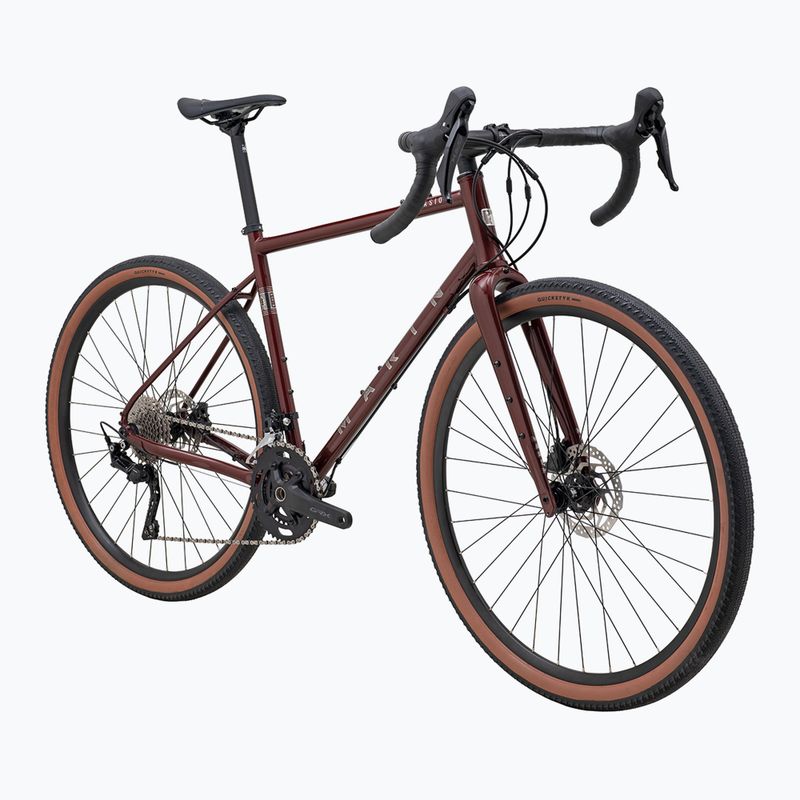 Marin Nicasio 2 700C rosso lucido/cromo bici da corsa 2