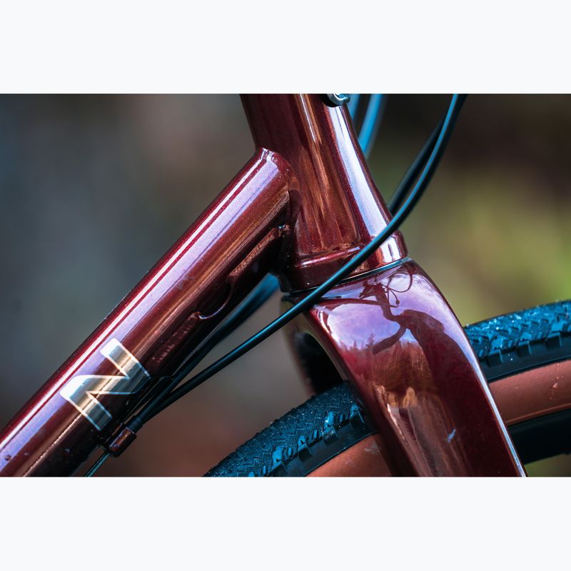 Marin Nicasio 2 700C rosso lucido/cromo bici da corsa 7