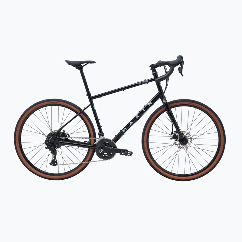 Marin Four Corners 1 Sword 700C nero lucido/argento/blu gravel bike