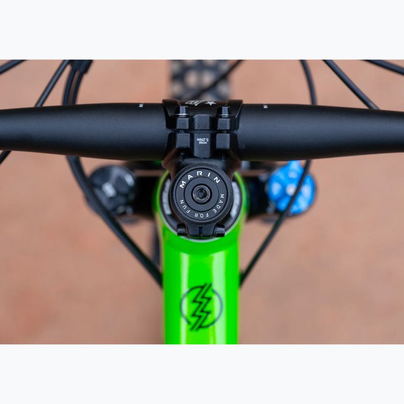 Bicicletta per ragazzi Marin Rift Zone Jr 26 green/yellow fade 3