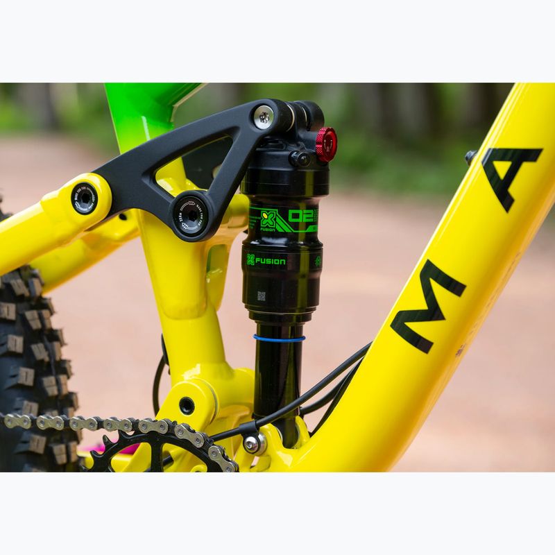 Bicicletta per bambini Marin Rift Zone Jr 24 green/yellow fade 2