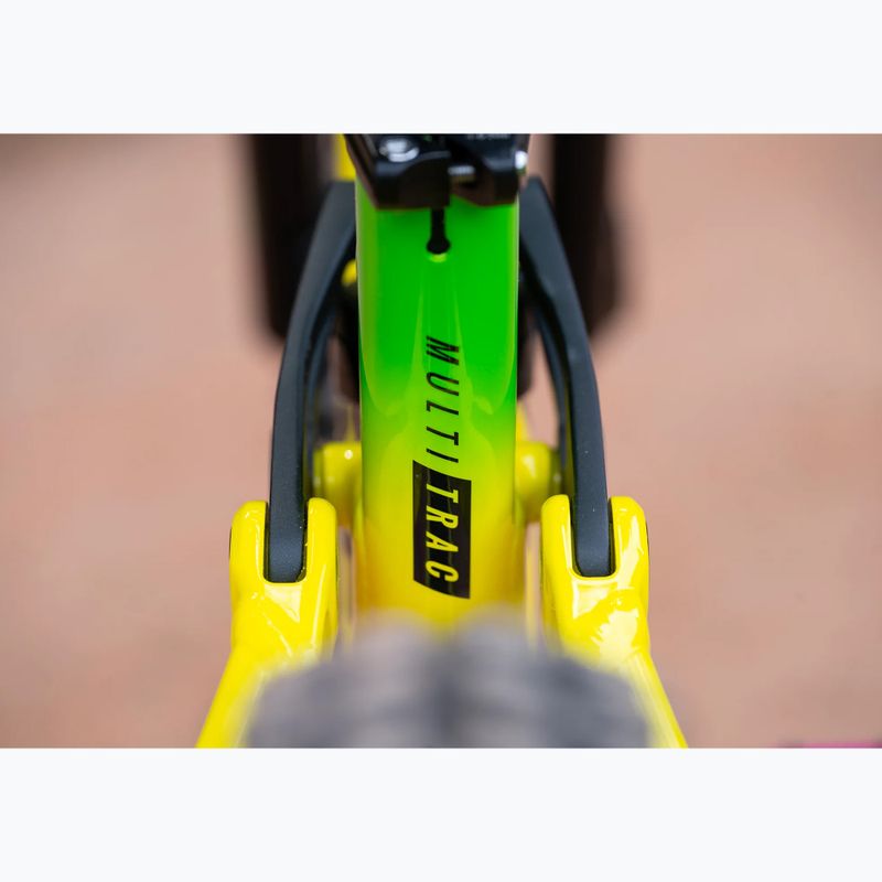 Bicicletta per bambini Marin Rift Zone Jr 24 green/yellow fade 3