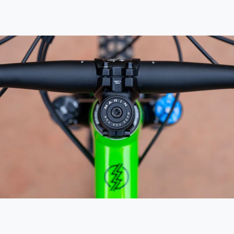 Bicicletta per bambini Marin Rift Zone Jr 24 green/yellow fade 4